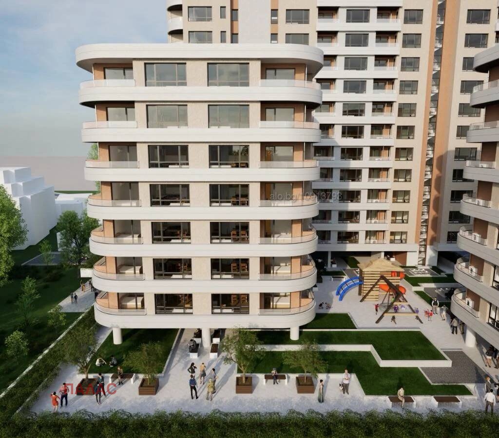 Продава 2-СТАЕН, гр. Бургас, Изгрев, снимка 2 - Апартаменти - 53464108