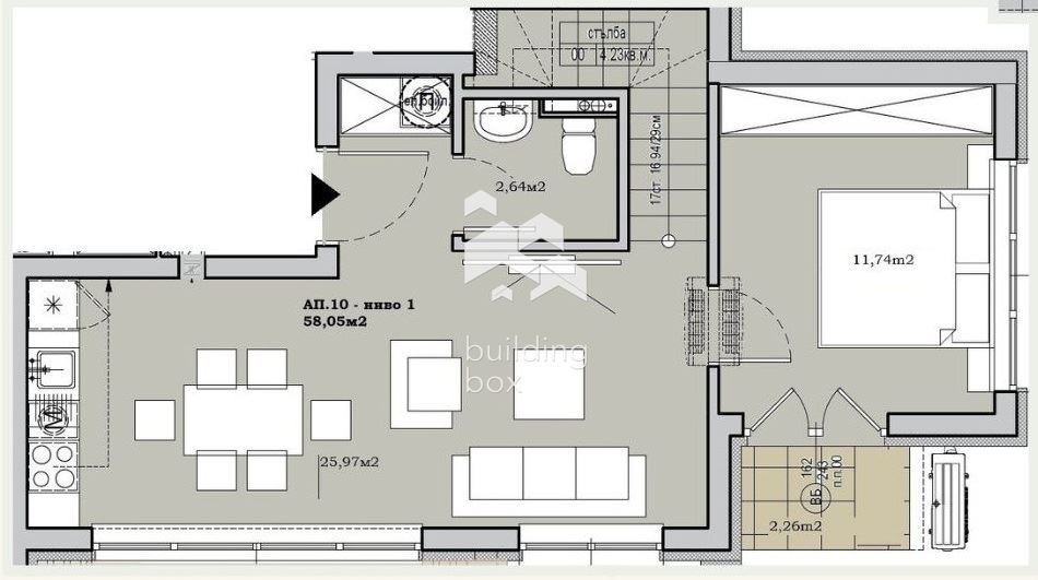 Продава 4-СТАЕН, гр. София, Сухата река, снимка 6 - Апартаменти - 56033027