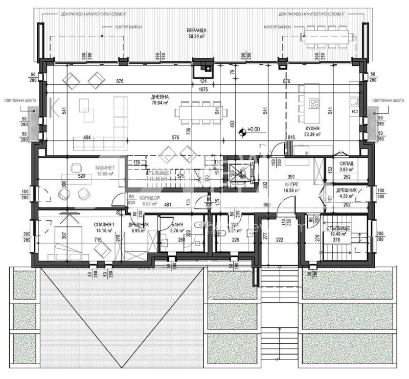 Продава КЪЩА, гр. София, м-т Камбаните, снимка 7 - Къщи - 47744950