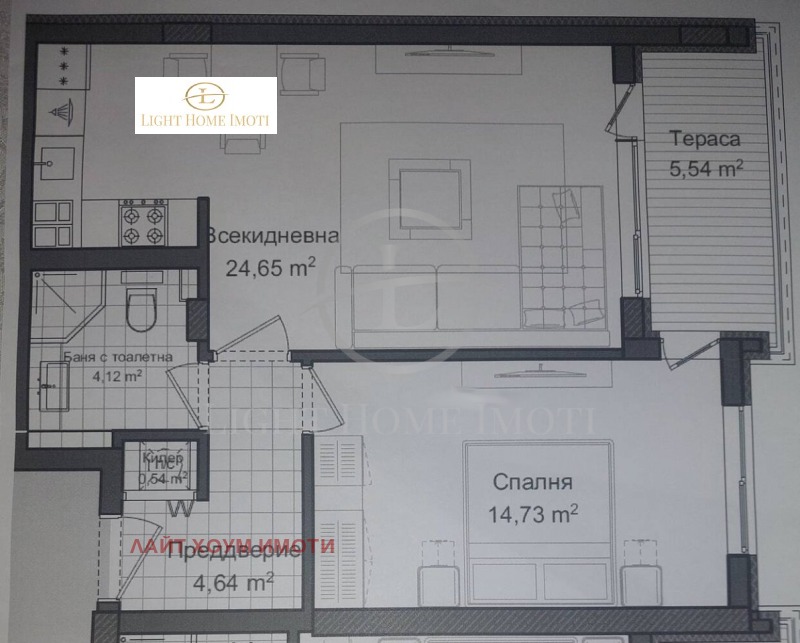 Продава 2-СТАЕН, град Пловдив, Гагарин • 81999 € • 98018214 — Holmes.bg