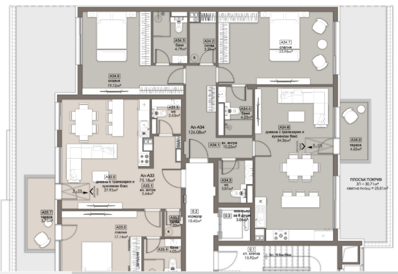 En venta  2 dormitorios Sofia , Lyulin 5 , 144 metros cuadrados | 96706561