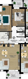 Продава 3-СТАЕН, град Пловдив, Кючук Париж • 125885 € • 36068124 — Holmes.bg