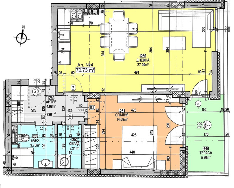 Продава  2-стаен град София , Център , 90 кв.м | 50937520 - изображение [5]