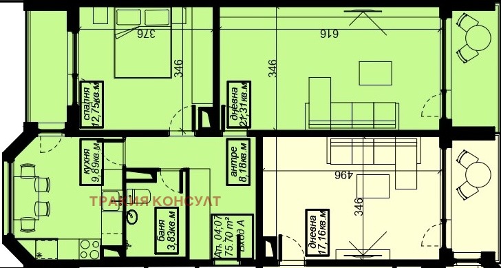 Продава  2-стаен област София , с. Горна Малина , 87 кв.м | 22883137 - изображение [16]