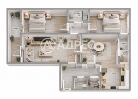 МНОГОСТАЕН, 112 m2