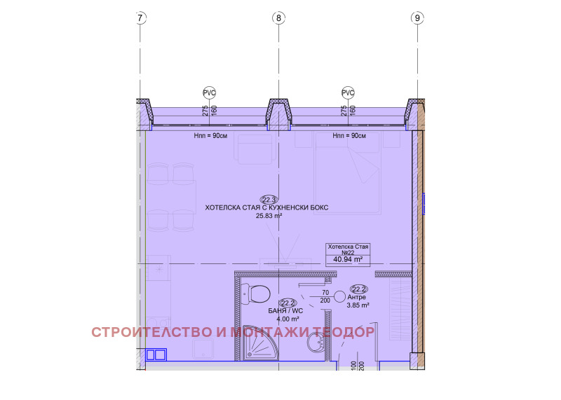 Te koop  Studio Ruse , Zdravets Iztok , 52 m² | 82017108 - afbeelding [3]