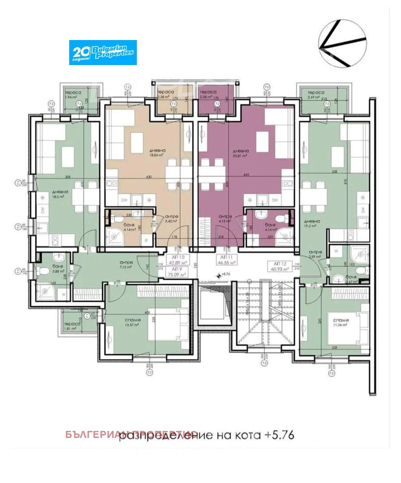 Продается  Студия область Бургас , Созопол , 46 кв.м | 31135773 - изображение [2]