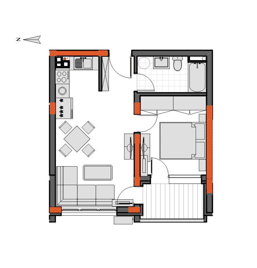 Продава 2-СТАЕН, гр. Стара Загора, Никола Петков, снимка 2 - Апартаменти - 52731632