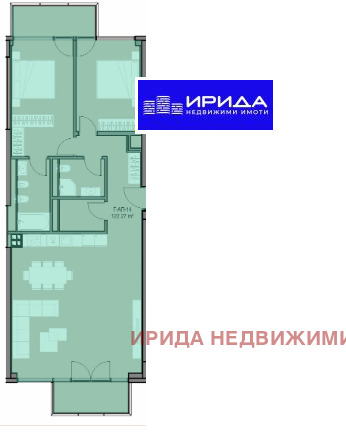 Продава 3-СТАЕН, гр. София, Кръстова вада, снимка 1 - Aпартаменти - 49374636