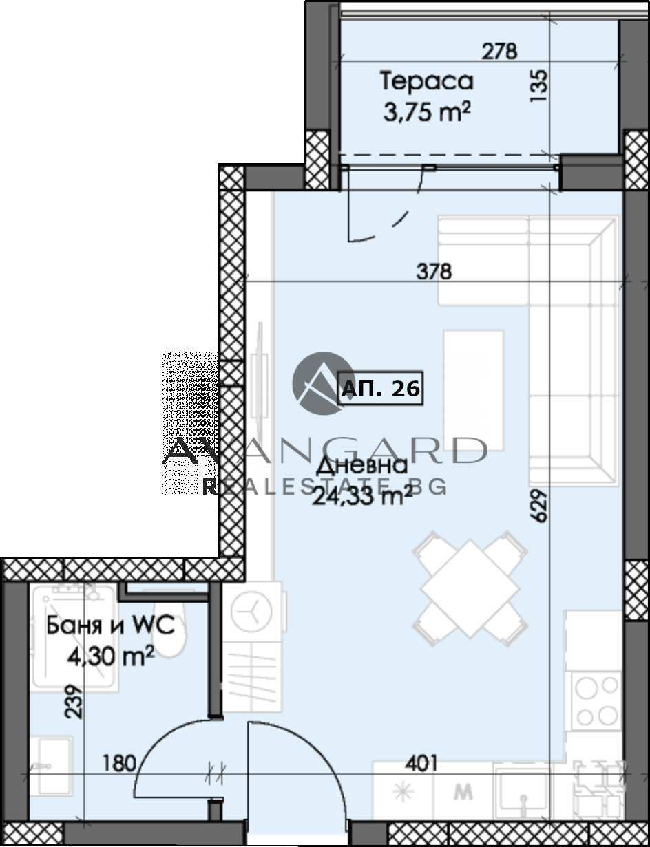 Продава 1-СТАЕН | Imot.bg — изображение 3