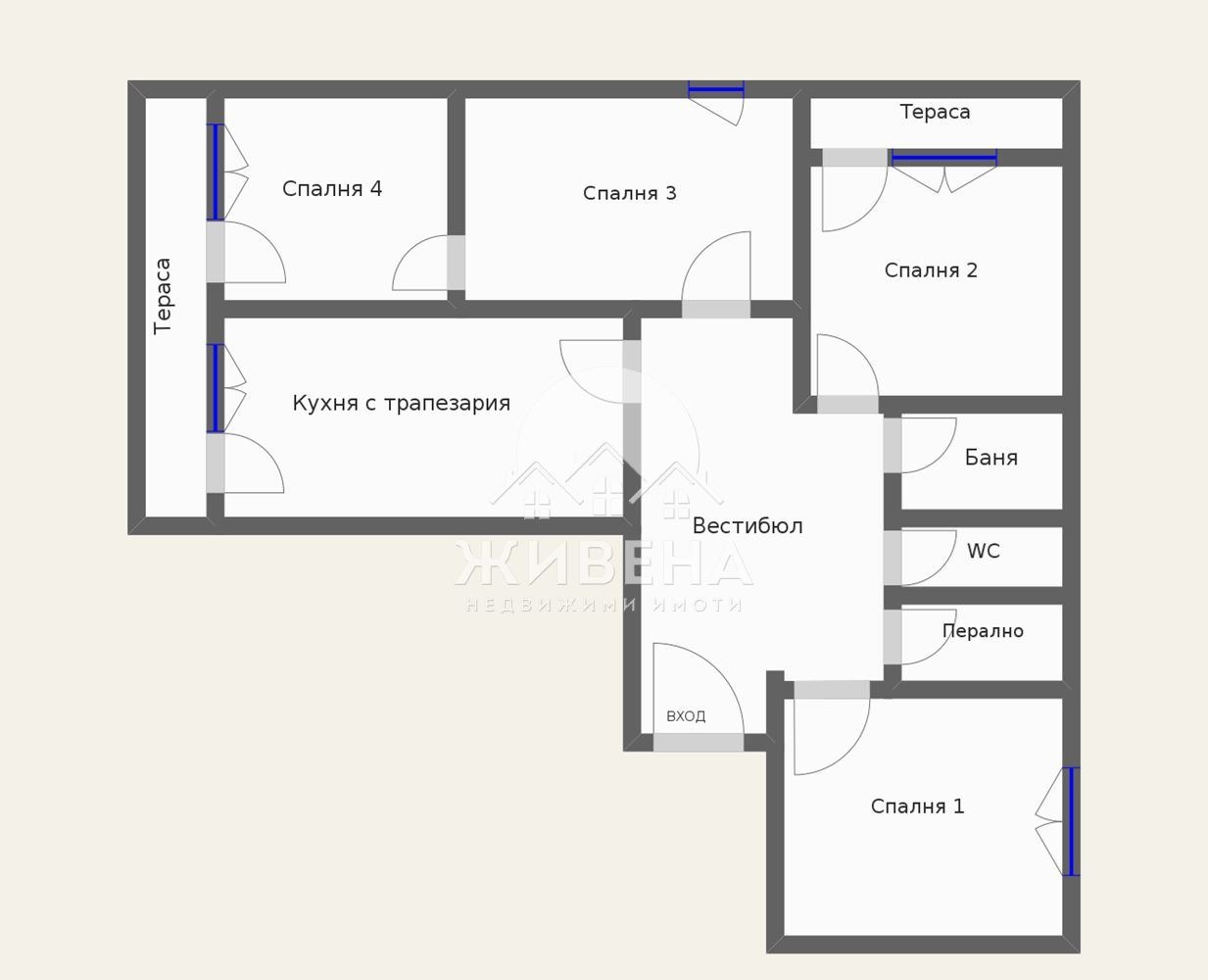 Продава 4-СТАЕН, гр. Варна, Възраждане 2, снимка 2 - Апартаменти - 55986372