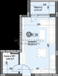 Продава 1-СТАЕН, град Пловдив, Тракия • 50426 € / 98624.68 лв. • 44921046 3