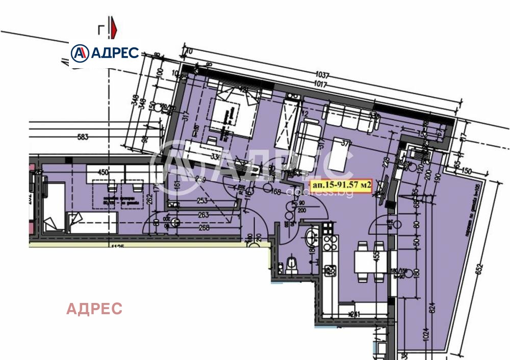 Продава 3-СТАЕН, гр. Варна, Аспарухово, снимка 2 - Апартаменти - 53902717