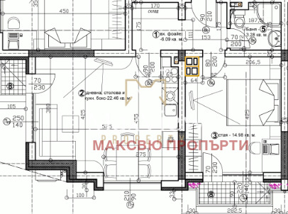 Продава 2-СТАЕН, гр. София, Бенковски, снимка 1 - Aпартаменти - 45582021