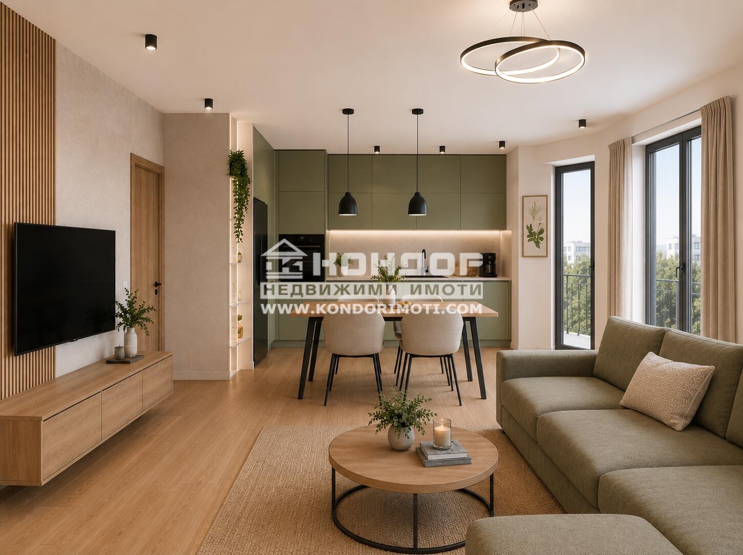 Продава 3-СТАЕН, гр. Пловдив, Кючук Париж, снимка 2 - Апартаменти - 54462392