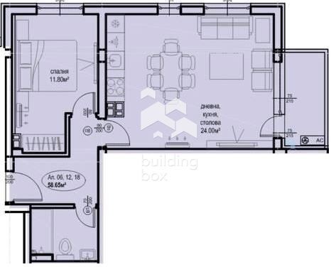 Продава 2-СТАЕН, гр. Пловдив, Христо Смирненски, снимка 10 - Aпартаменти - 47967206