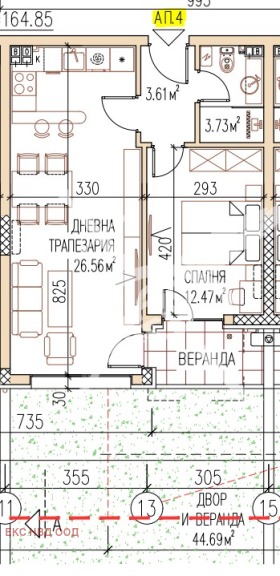 2-стаен град Пловдив, Остромила