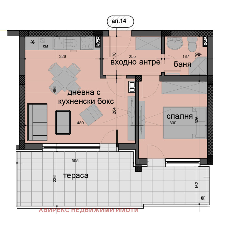 Продава 2-СТАЕН, гр. Пловдив, Остромила, снимка 1 - Aпартаменти - 48791365