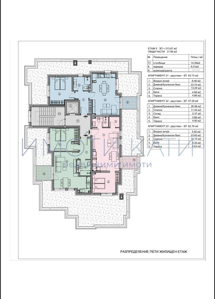 In vendita  2 camere da letto Pernik , Iztok , 90 mq | 22801157 - Immagine [10]
