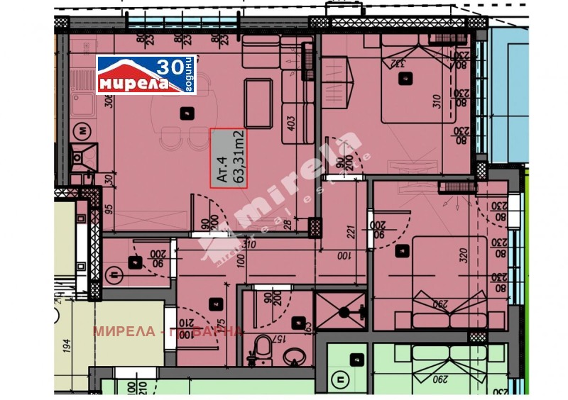 Zu verkaufen  2 Schlafzimmer Warna , Winiza , 71 qm | 77759591