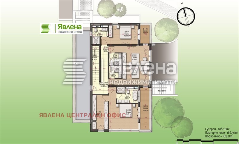 Satılık  Ev Sofia , Gorna banya , 557 metrekare | 27015613 - görüntü [3]