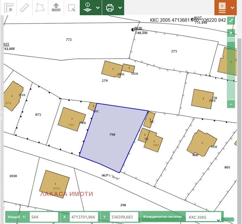 Продава ПАРЦЕЛ, с. Долни Пасарел, област София-град, снимка 8 - Парцели - 48152831