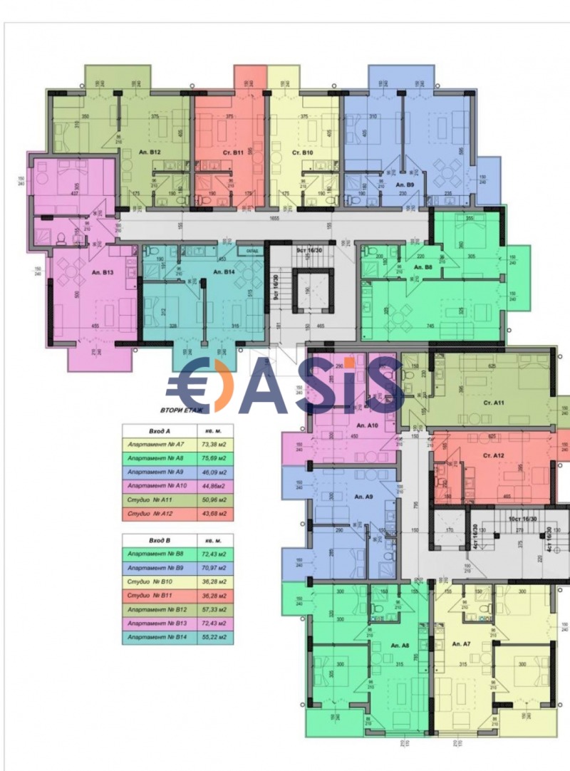 En venta  Estudio región Burgas , Nesebar , 36 metros cuadrados | 43557289 - imagen [2]