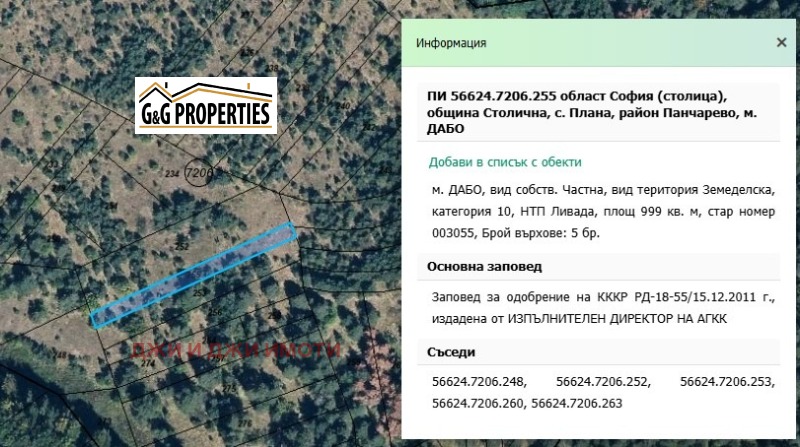 Продаја  Плот Софија , Плана , 10987 м2 | 16699046 - слика [3]