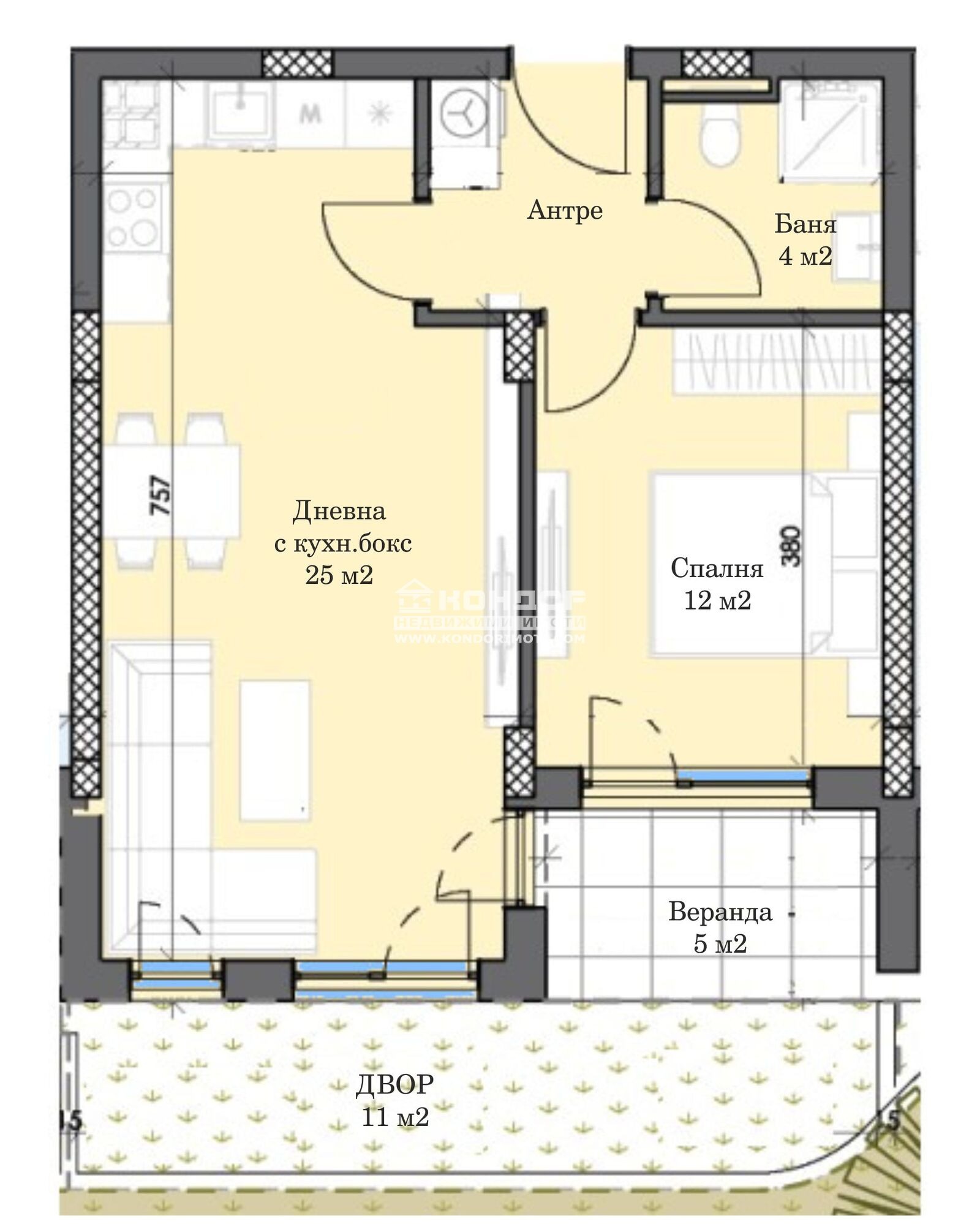 Продава 2-СТАЕН, гр. Пловдив, Тракия, снимка 4 - Апартаменти - 50199463