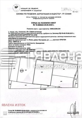 Продава парцел град София с. Лозен - [1] 