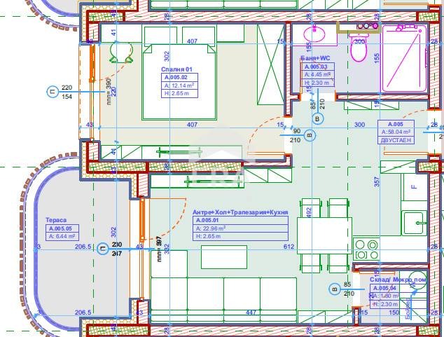 Zu verkaufen  1 Schlafzimmer Schumen , Trakija , 66 qm | 36977282 - Bild [15]