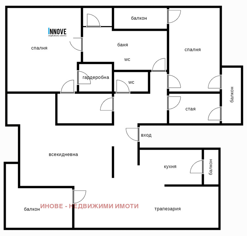 Продава 3-СТАЕН, гр. София, Бъкстон, снимка 11 - Aпартаменти - 49101336