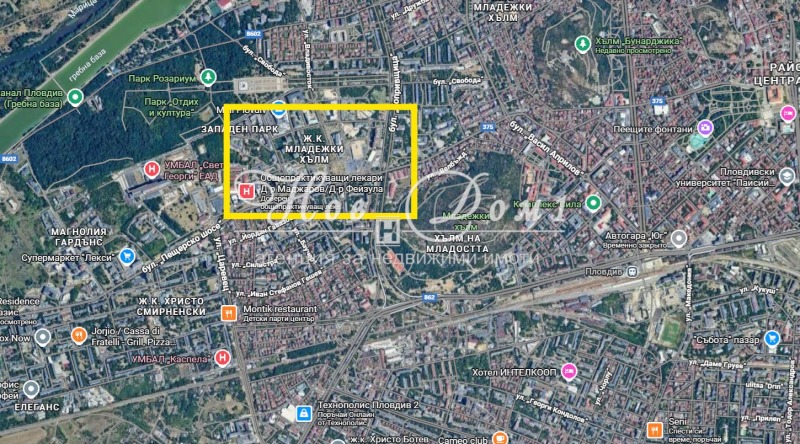 Продава 3-СТАЕН, гр. Пловдив, Младежки Хълм, снимка 2 - Апартаменти - 52770045