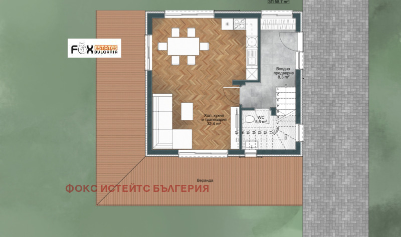 Продава  Къща област Пловдив , с. Марково , Хотел Марково, 130 кв.м | 36122878 - изображение [2]