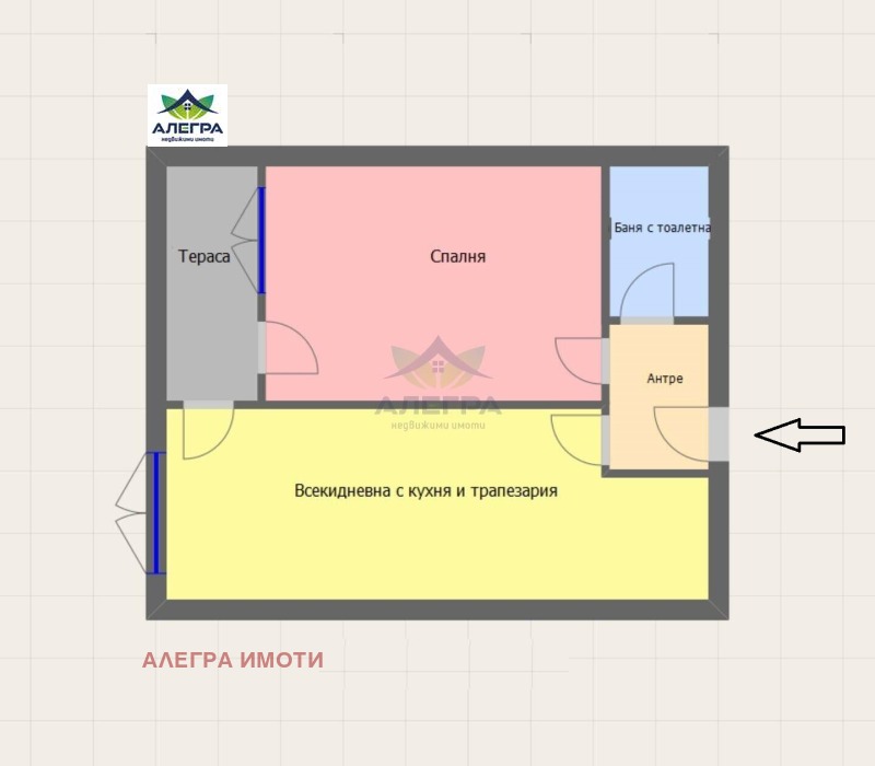 For Sale  1 bedroom Pazardzhik , Promishlena zona , 66 sq.m | 55866475 - image [2]
