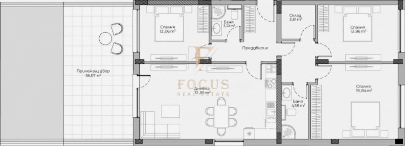 Na prodej  3 ložnice Plovdiv , Christo Smirnenski , 192 m2 | 72114308 - obraz [4]