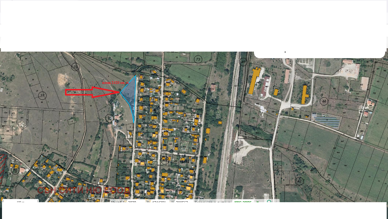 Продава ПАРЦЕЛ, с. Храбърско, област София област, снимка 2 - Парцели - 48782529