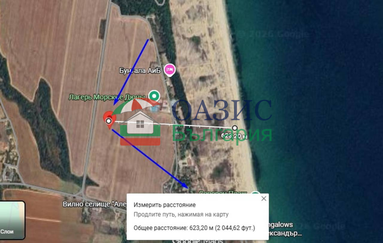 Продава ПАРЦЕЛ, с. Шкорпиловци, област Варна, снимка 9 - Парцели - 54689154