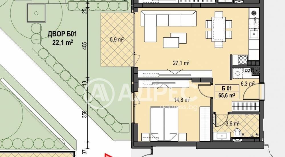 Продава 2-СТАЕН, гр. София, Бояна, снимка 4 - Апартаменти - 54137103