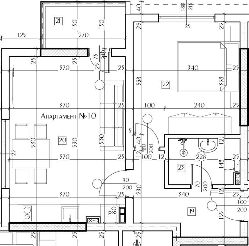 Продава 2-СТАЕН, гр. Благоевград, Освобождение, снимка 5 - Aпартаменти - 49120950