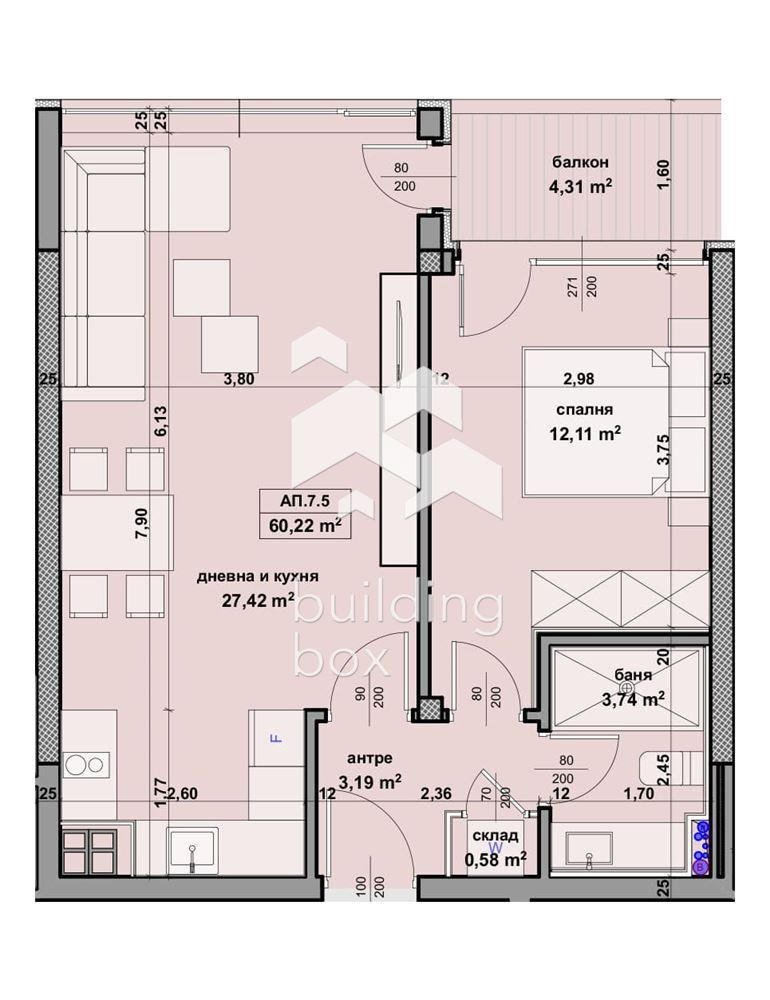 Продава 2-СТАЕН, гр. София, Надежда 4, снимка 2 - Апартаменти - 52691505