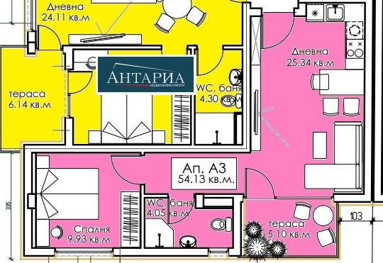 Продава 2-СТАЕН, гр. Созопол, област Бургас, снимка 12 - Апартаменти - 55012958