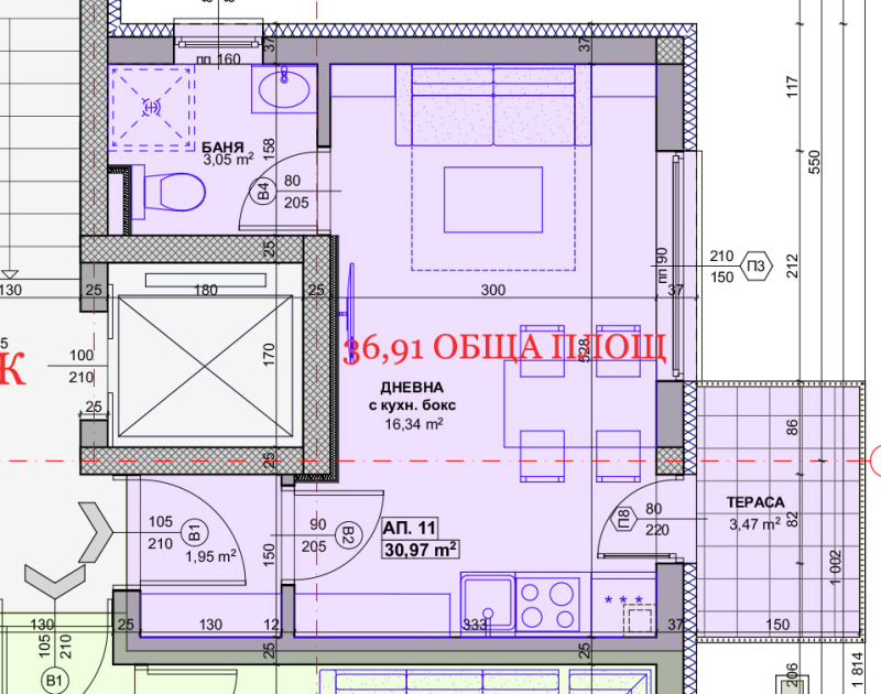 In vendita  Studio Sofia , Vladaia , 37 mq | 63468597 - Immagine [5]