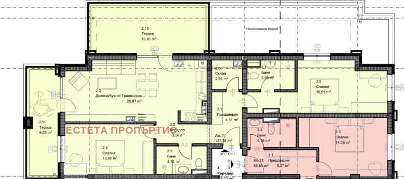 In vendita  2 camere da letto Sofia , Ovcha kupel , 145 mq | 78628065