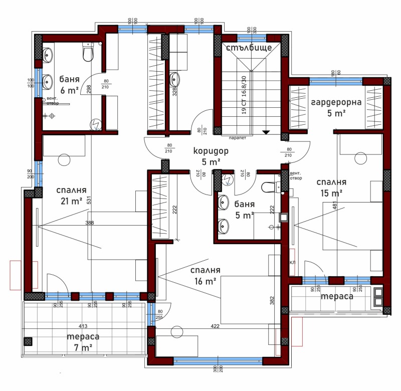 Til salgs  Hus Plovdiv , Belomorski , 242 kvm | 74183588 - bilde [17]