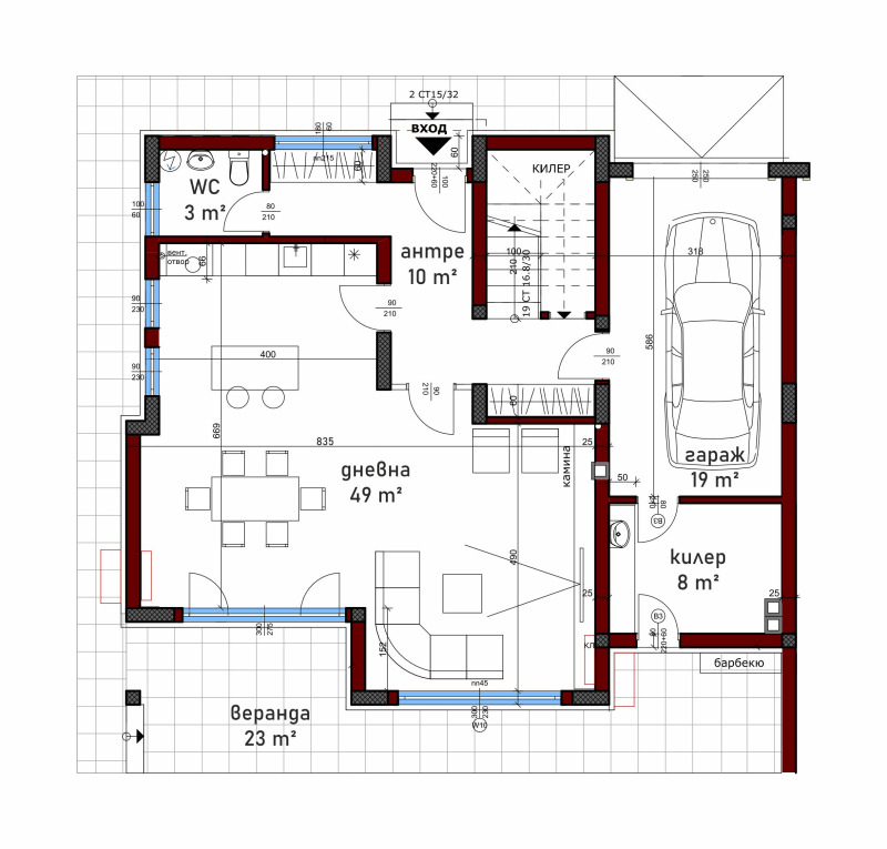 Til salgs  Hus Plovdiv , Belomorski , 242 kvm | 74183588 - bilde [16]