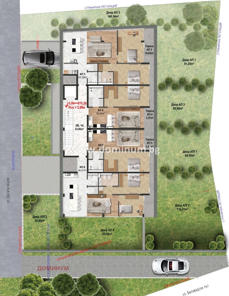 Na sprzedaż  1 sypialnia Sofia , Bojana , 76 mkw | 91090511 - obraz [6]