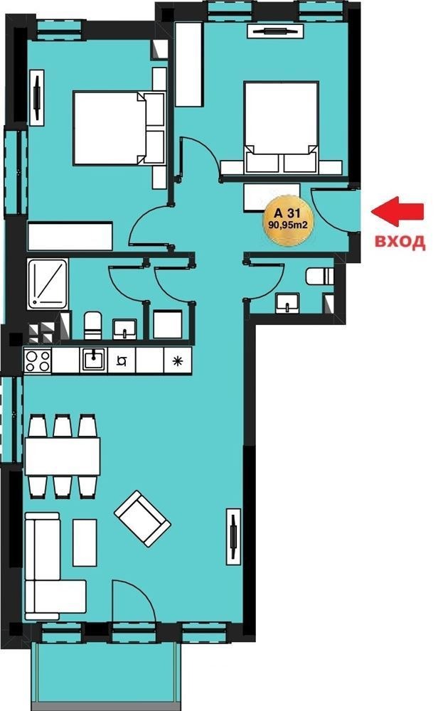 En venta  2 dormitorios Sofia , 7-mi 11-ti kilometar , 107 metros cuadrados | 29260654 - imagen [8]