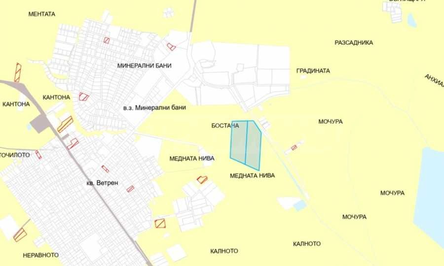 Продава ПАРЦЕЛ, гр. Бургас, Ветрен, снимка 4 - Парцели - 53916089