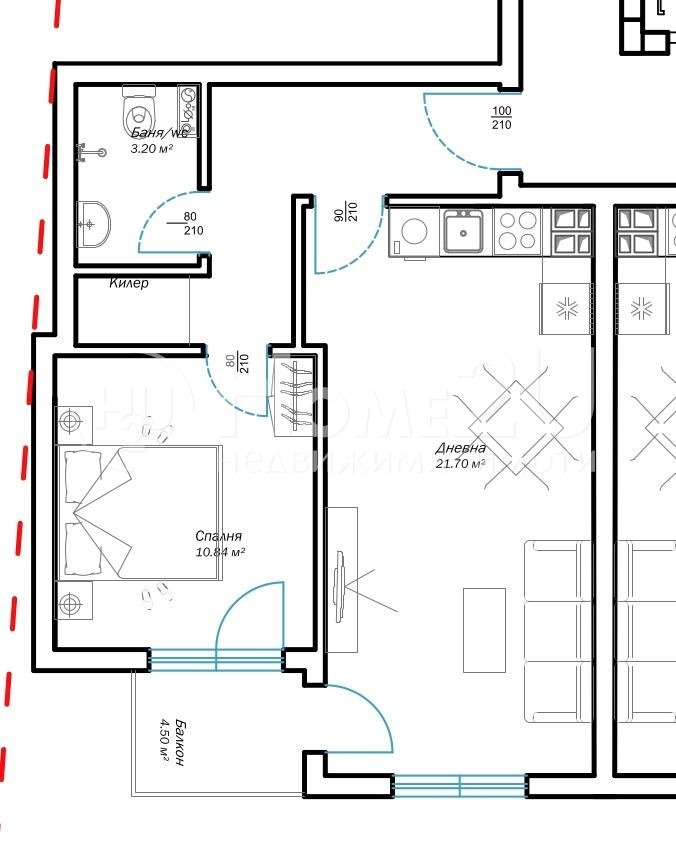 Продава 2-СТАЕН, гр. Варна, м-т Пчелина, снимка 3 - Апартаменти - 52771528